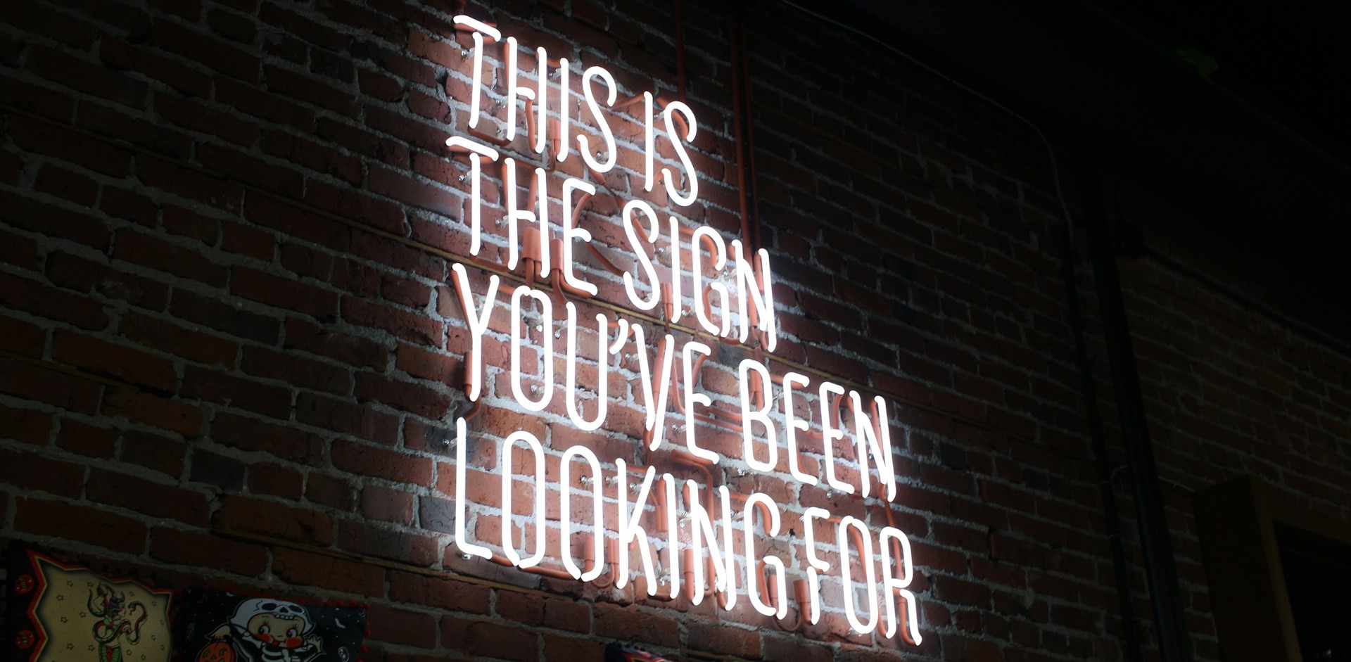 Affirmation sign